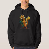Veste À Capuche Cat with saxophone (Devant)