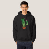 Veste À Capuche Catcus Cat Cactus Succulent Plants Kitty Lovers Fu (Devant entier)