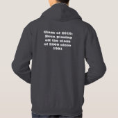 Veste À Capuche Catégorie supérieure de 2010 (Dos)