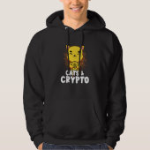 Veste À Capuche Cats And Crypto Cryptocurrency Blockchain Trader F (Devant)