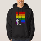 Veste À Capuche Cats Lgbt (Devant)