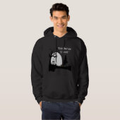 Veste à Capuche "Cauchemar Vivant" – Style Effraya (Devant entier)