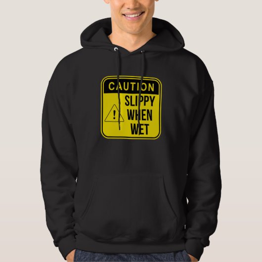 Veste À Capuche Caution Construction Danger Careful Meme  Sarcasti (Devant)