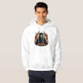 Veste À Capuche Cavalier d'Halloween (Devant entier)