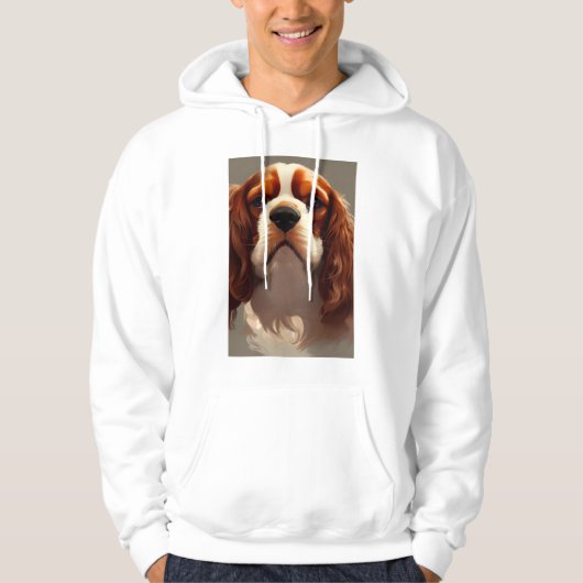 Veste À Capuche Cavalier King Charles Spaniel AI5 (Devant)