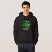 Veste À Capuche Ce combat est mon combat Conscience des maladies d (Devant entier)