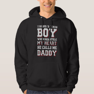 Veste À Capuche Ce Garçon Qui M'A Volé Le Coeur, Elle M'Appelle Pa