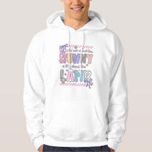 Veste À Capuche Ce n'est pas à propos de la lapin Biblique Jésus c