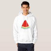 Veste À Capuche Ce n'est pas une pastèque (Devant entier)
