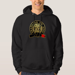Veste À Capuche Ceinture noire brésilienne en or Jiu-Jitsu