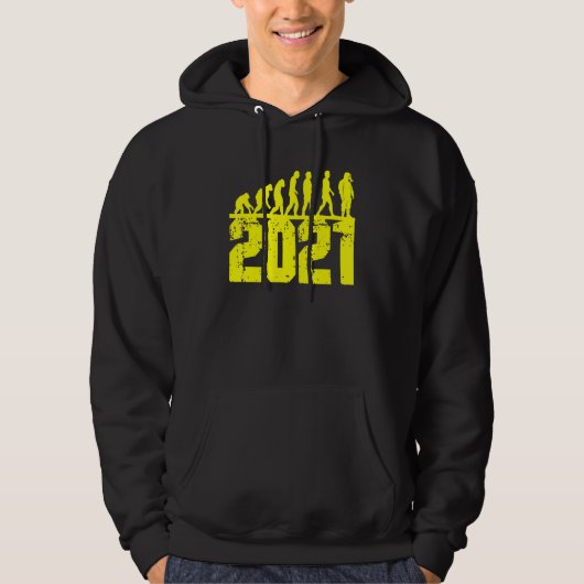 Veste À Capuche Célébration de l'évolution de l'isolement (Devant)