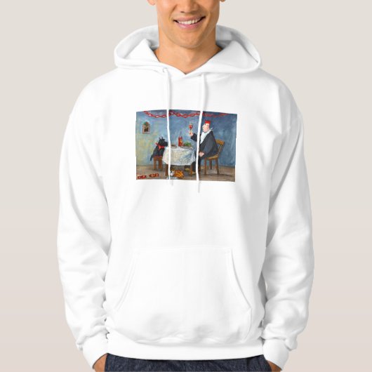Veste À Capuche Célébration de Noël (Devant)