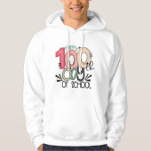 Veste À Capuche Célébration des 100 jours d'école Basic (Devant)