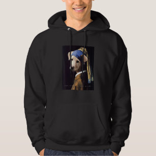 Veste À Capuche Célèbre Peintre Fille Avec Une Perle Oreille Avec