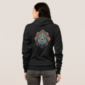 Veste À Capuche Celestial Hamsa  (Dos entier)