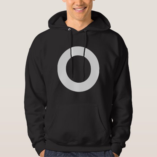 Veste À Capuche Cercle de retenue - Blanc (Devant)