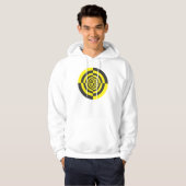 Veste À Capuche Cercles hypnotiques (Devant entier)