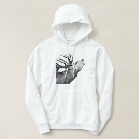 Veste À Capuche Cerf Majestueux (Design devant)
