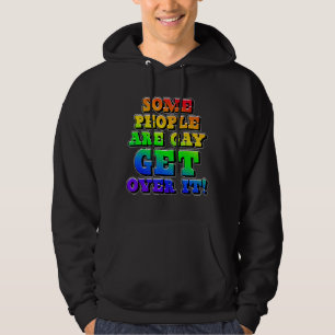 Veste À Capuche Certaines Personnes Gay S'En Sortent Lgbt Pride Mo