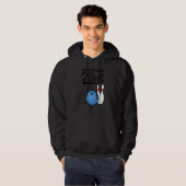 Veste À Capuche C'est ainsi que je fais rouler boule de bowling É (Devant entier)