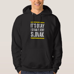 Veste À Capuche C'Est Bon, Je Parle Fluent Slovaque Slovaquie Nati