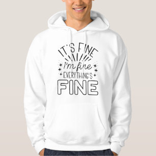 Veste À Capuche C'est bon je vais bien