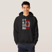 Veste À Capuche C'est dans mon Adn Canada Drapeau canadien (Devant entier)