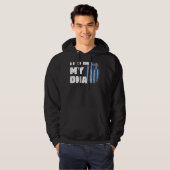 Veste À Capuche C'est dans mon ADN Grèce Drapeau Empreinte Hommes  (Devant entier)