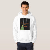 Veste À Capuche c'est la saison de danser sweatshirt arbre de Noël (Devant entier)