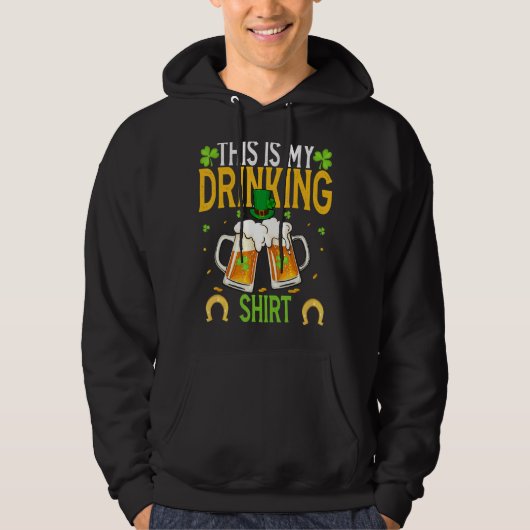 Veste À Capuche C'Est Mon Joyeux Saint Patrick En Marc (Devant)