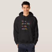 Veste À Capuche C'est un bon jour pour faire des maths (Devant entier)