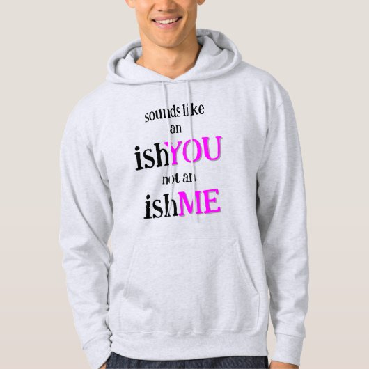 Veste À Capuche C'est un IshVOUS (Devant)