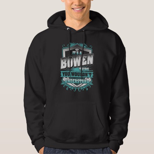 Veste À Capuche C'est une affaire de Bowen que vous ne comprendrie (Devant)
