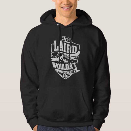 Veste À Capuche C'est une affaire de LAIRD (Devant)