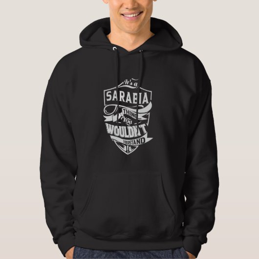 Veste À Capuche C'est une affaire de SARABIA que vous ne comprendr (Devant)