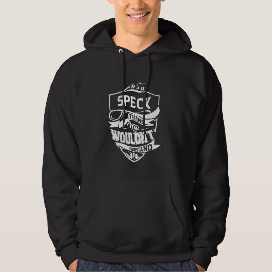 Veste À Capuche C'est une affaire de SPECK que vous ne comprendrie (Devant)