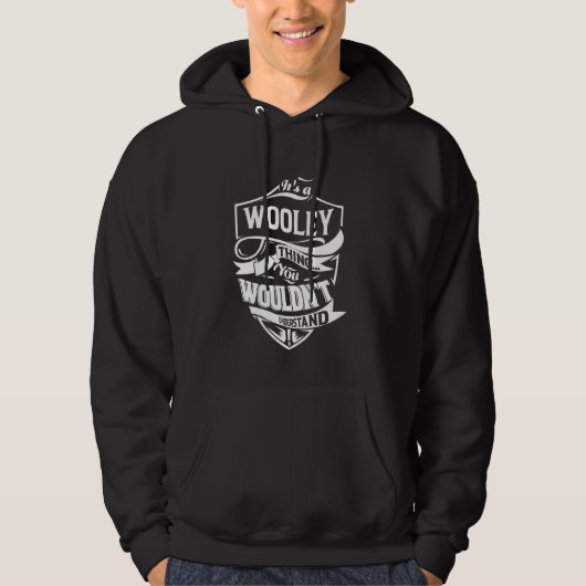 Veste À Capuche C'est une affaire de WOOLEY que vous ne comprendri (Devant)