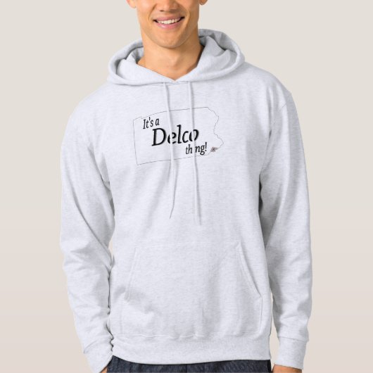 Veste À Capuche C'est une affaire DELCO ! (Devant)