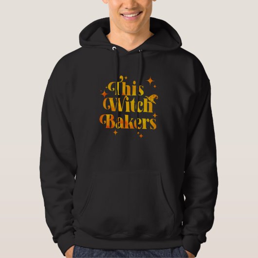 Veste À Capuche Cette sorcière Bakers Halloween (Devant)