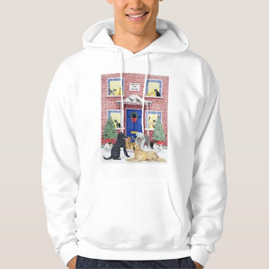 Veste À Capuche Chaleur de Noël (Devant)