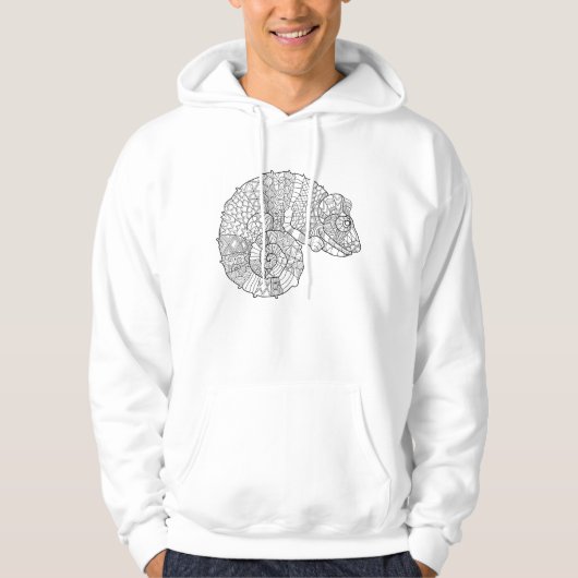 Veste À Capuche Chameleon Zendoodle (Devant)
