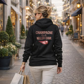 Veste À Capuche Champagne Taste Killer Dink - Rose Gold Pickleball