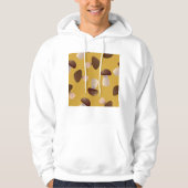 Veste À Capuche Champignons bruns (Devant)