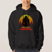 Veste À Capuche Champion de cache-cache Bigfoot Cadeau drôle (Devant)