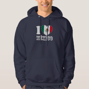 Veste À Capuche Chandail à capuchon de Hoody de coeur du Mexique
