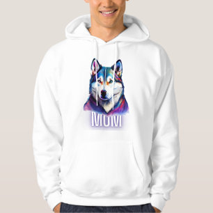 Veste À Capuche Chandail personnalisé Husky Loup