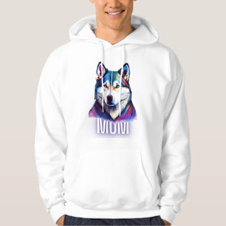 Veste À Capuche Chandail personnalisé Husky Loup