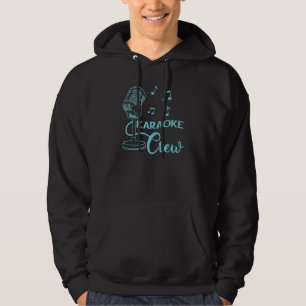 Veste À Capuche Chanteur de musique chant Karaoke Crew