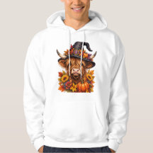 Chapeau de sorcière de vache des Highlands Hallowe