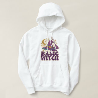 Veste À Capuche Chapeau de Sorcière Rétro Balai Cristal Art Hallow